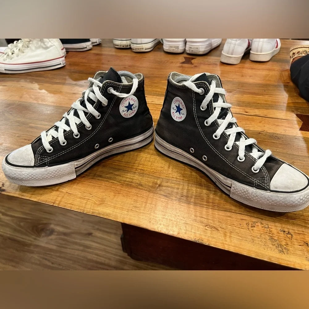 Converse Classic Black and White High-Tops